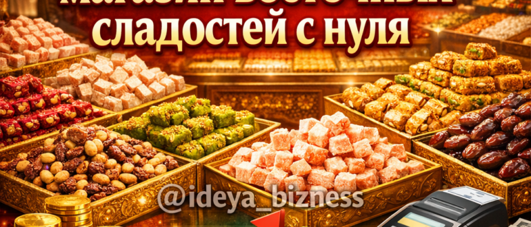 Бизнес-план: Как открыть магазин восточных сладостей с нуля