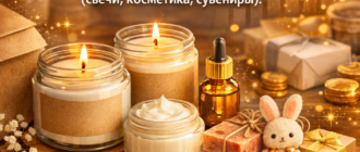 Бизнес-план: Изготовление продукции ручной работы (свечи, косметика, сувениры).